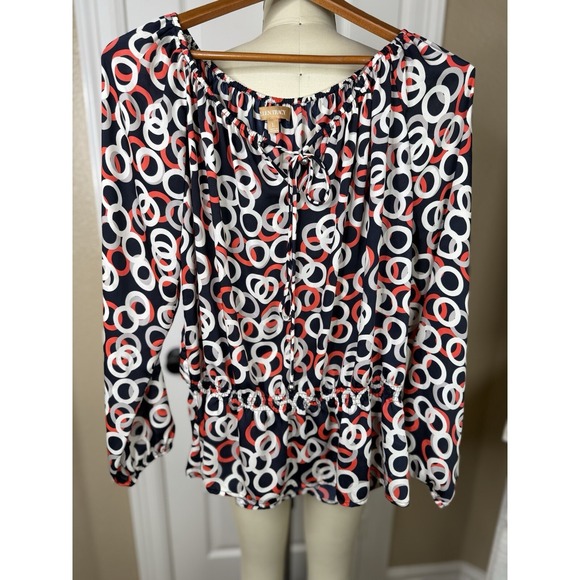 Ellen Tracy Tops - Ellen Tracy Women Size L Retro Blouse Office Professional